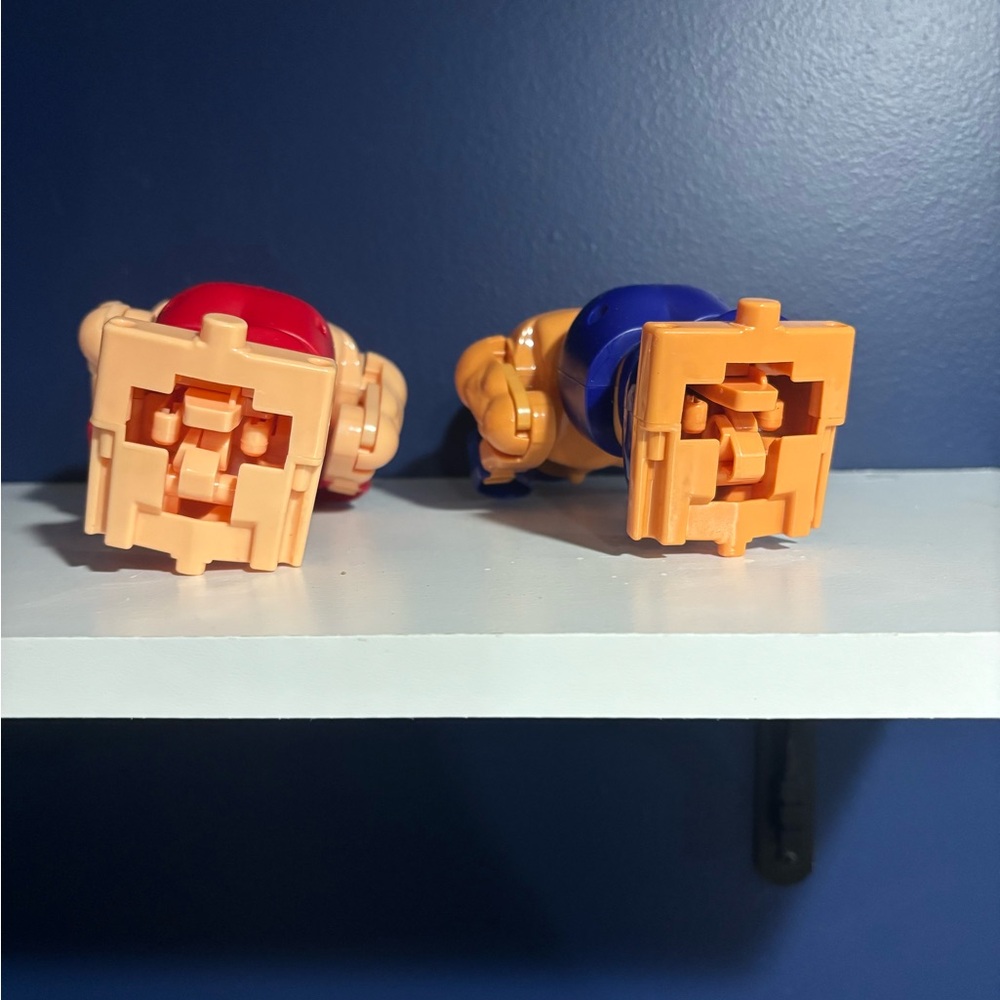 Marx rock em sock em robots 1960s vintage toy